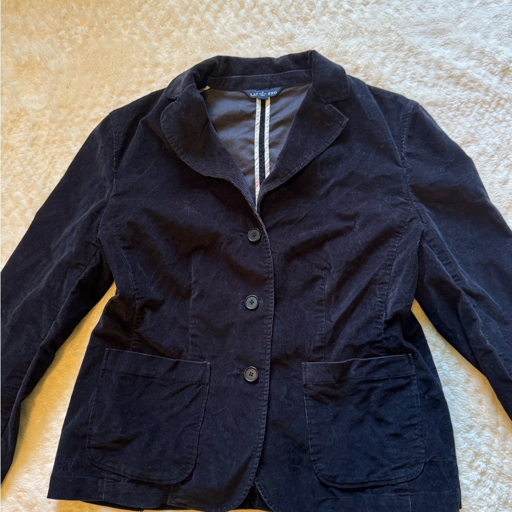 Lands' End Women's Classic Black Blazer